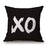 Black and White Linen Pattern Pillow Case