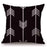 Black and White Linen Pattern Pillow Case