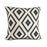 Black and White Linen Pattern Pillow Case