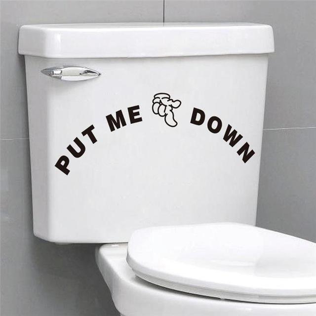 Toilet Seat Stickers