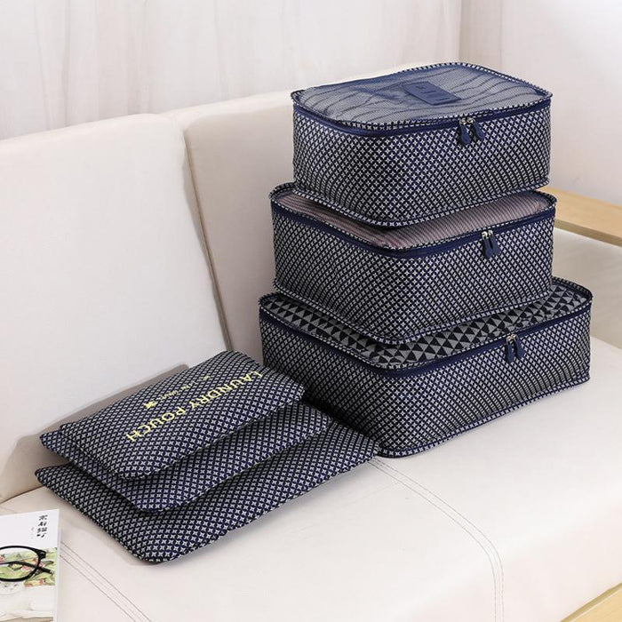 Waterproof clothes organizer and travel bags 6pcs/set