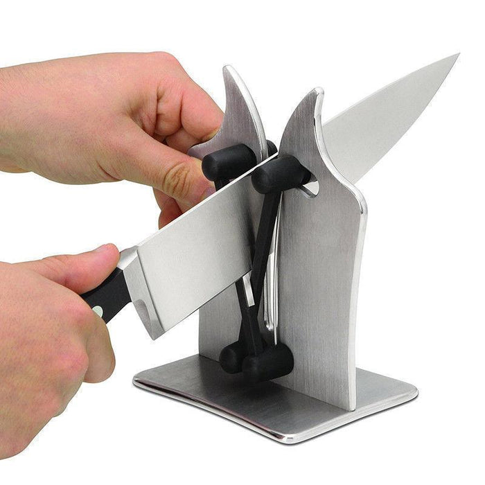 Sharpener for kitchen knives Bavarian edge